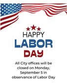 Labor Day Office Closure