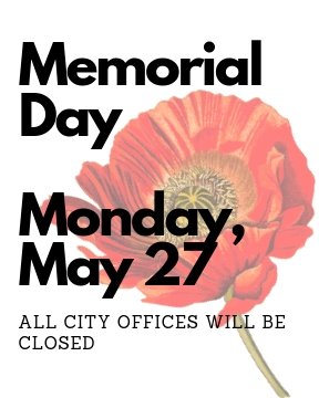 Memorial Day Office Closure