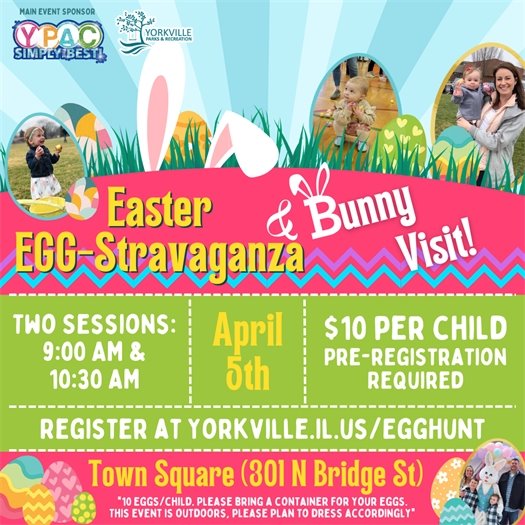 EASTER EGG-STRAVAGANZA - Saturday, April 5 · $10/child 