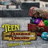 Teen Dungeons & Dragons at the Yorkville Public Library - Tuesdays · 4-6pm · Teen (age 13-18)