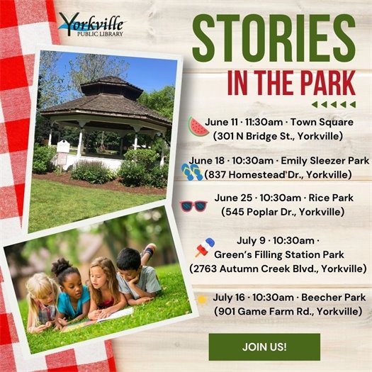 Stories in the Park is Back!