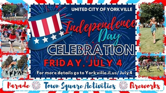 Family Fun at the Yorkville Independence Day Celebration! 