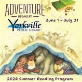 Adventure Begins: Summer Reading Program! Now through July 31st at the Yorkville Public Library!