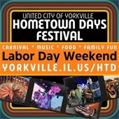 2023 Hometown Days Festival! THURSDAY, AUGUST 31st - SUNDAY, SEPTEMBER 3rd at BEECHER COMMUNITY PARK (908 Game Farm Rd, Yorkville, IL 60560)