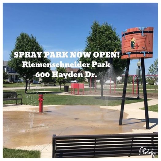 Riemenschneider Spray Park - Now Open!