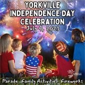 SAVE THE DATE – YORKVILLE INDEPENDENCE DAY CELEBRATION – TUESDAY, JULY 4TH 