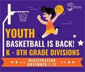 Youth Basketball Registration Now Open