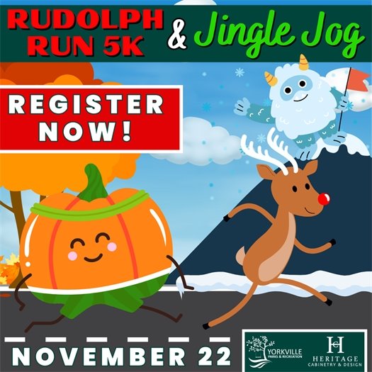 Make the Yorkville Rudolph Run and Jingle Jog Your New Family Holiday Tradition!