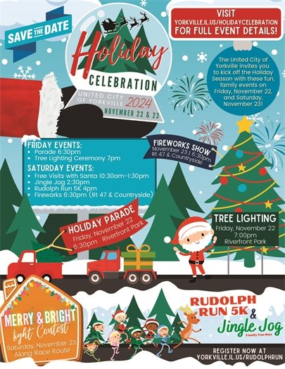 Yorkville Holiday Celebration November 22 and 23