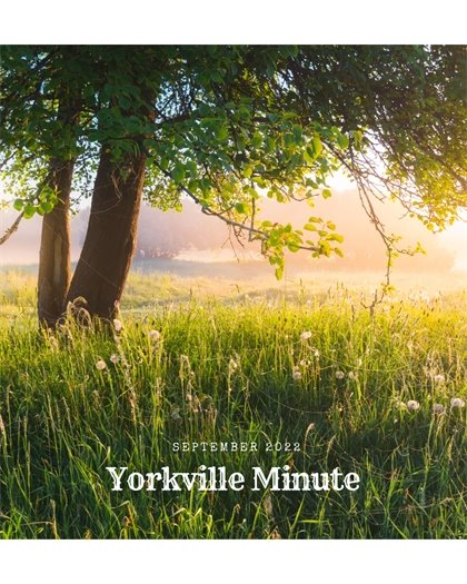 The Yorkville Minute - September 1, 2022 Edition