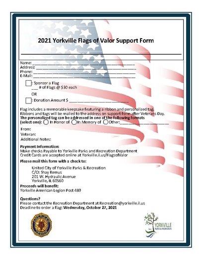 Flags of Valor Support Form