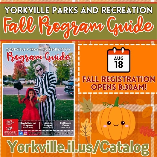 Fall into Fun with Yorkville Parks and Recreation!