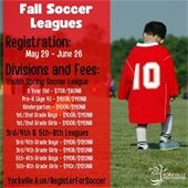 Fall Youth Soccer League Registration – Now Open!