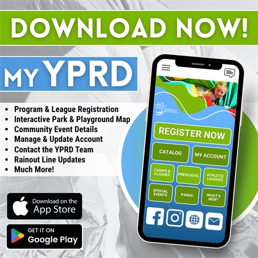 The Yorkville Parks & Recreation App (My YPRD) Is Now Available