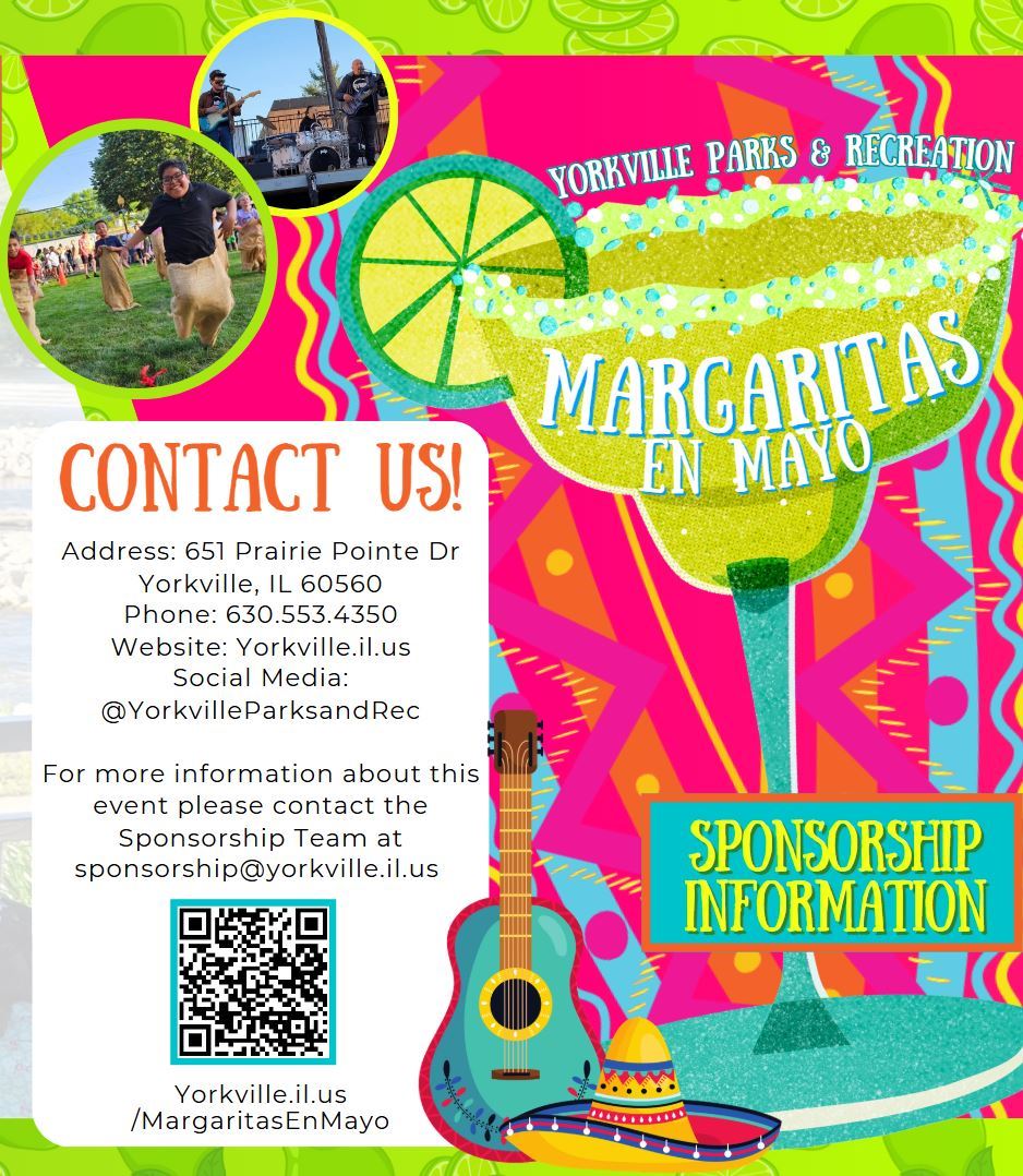 Margaritas en Mayo Sponsorship materials image