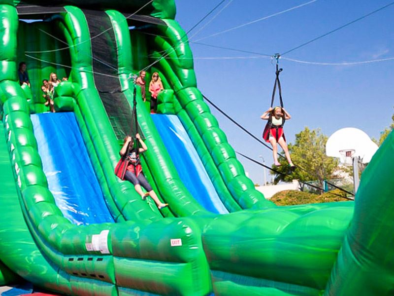 5176-Amazon-Inflatable-IndoorOutdoor-Zip-Line