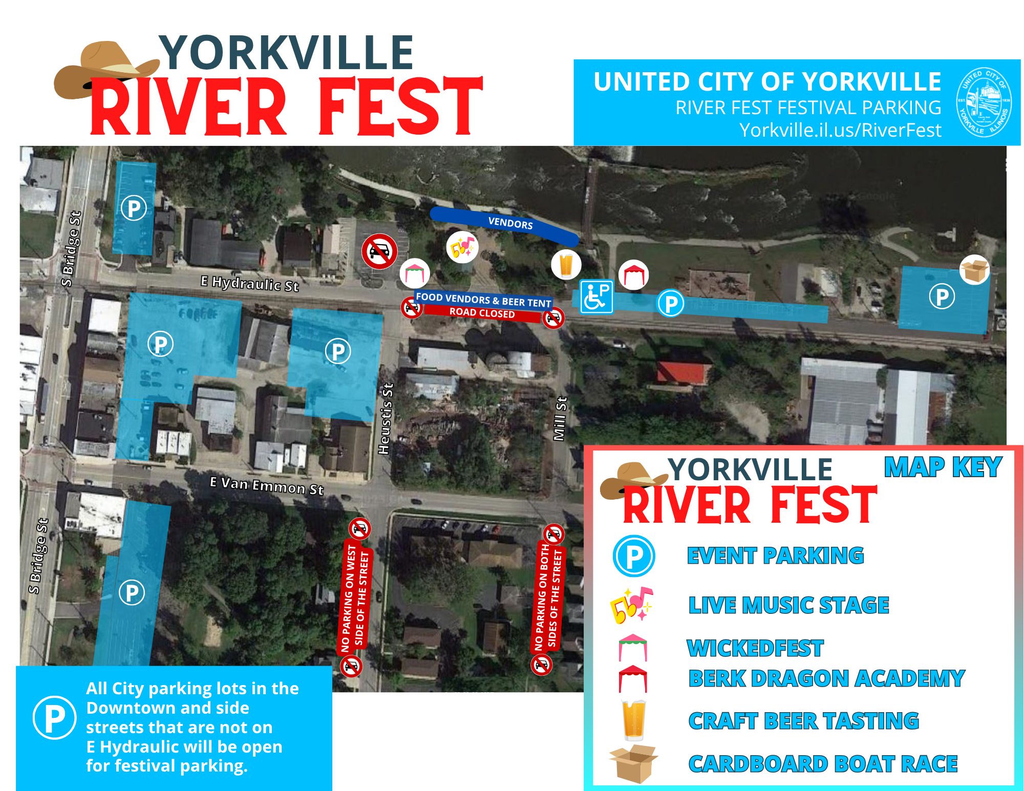 River Fest Map 2025