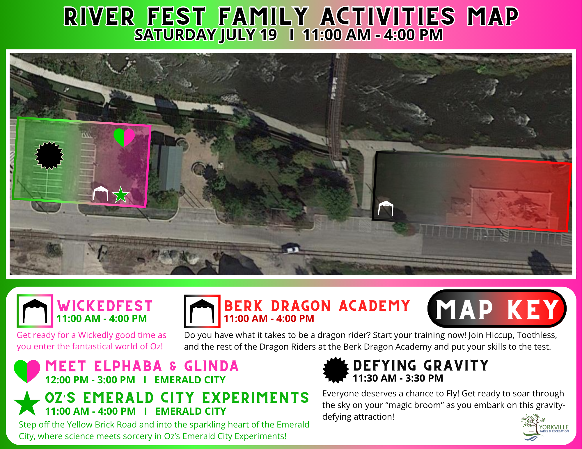 Family Activities Map 2025