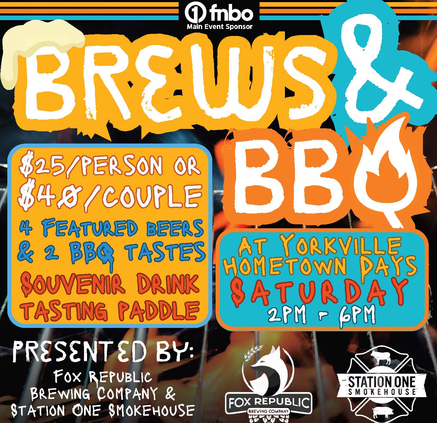 Brews and BBQ Poster 2025