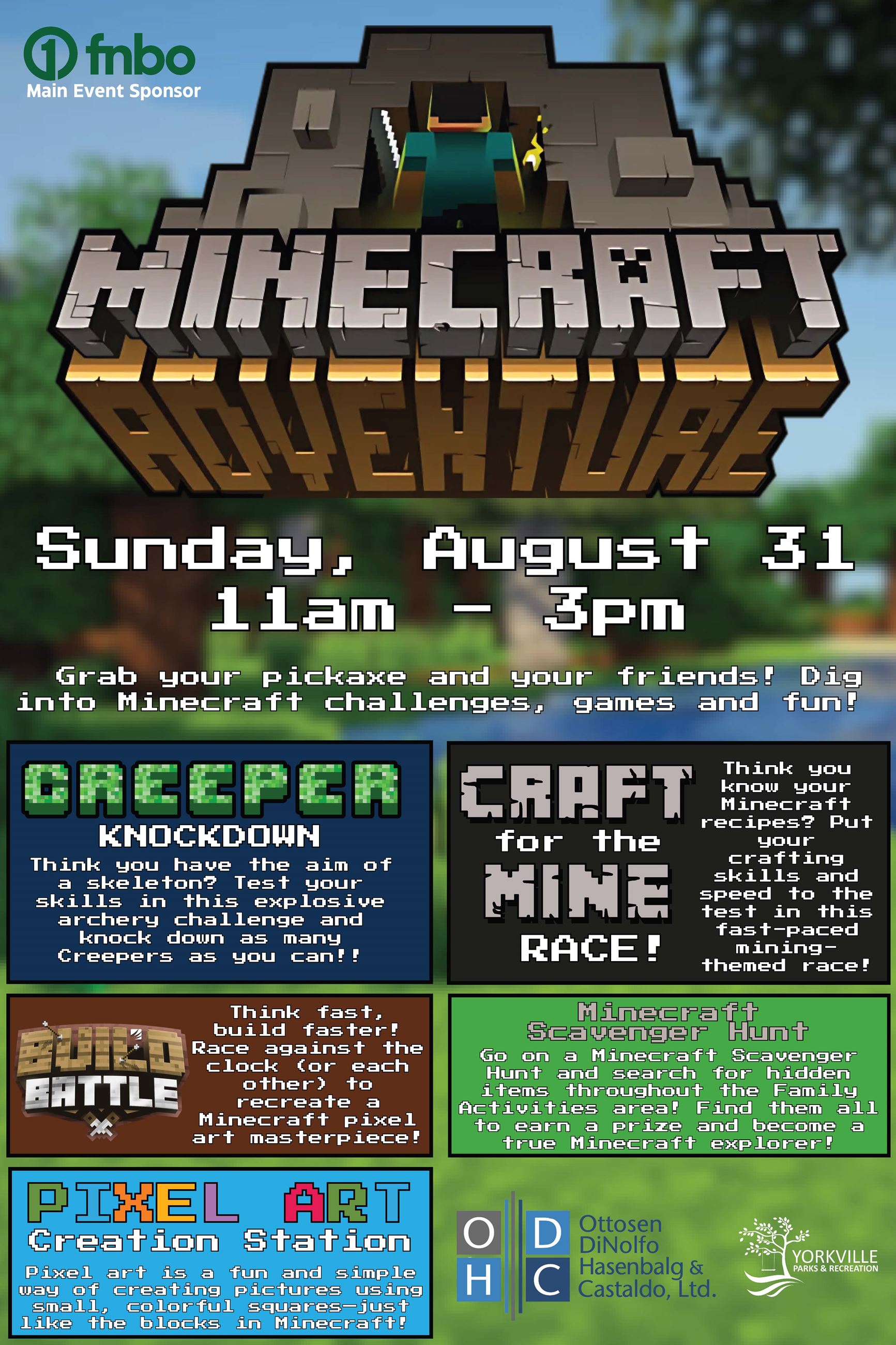 HTD 2025 Minecraft Adventures