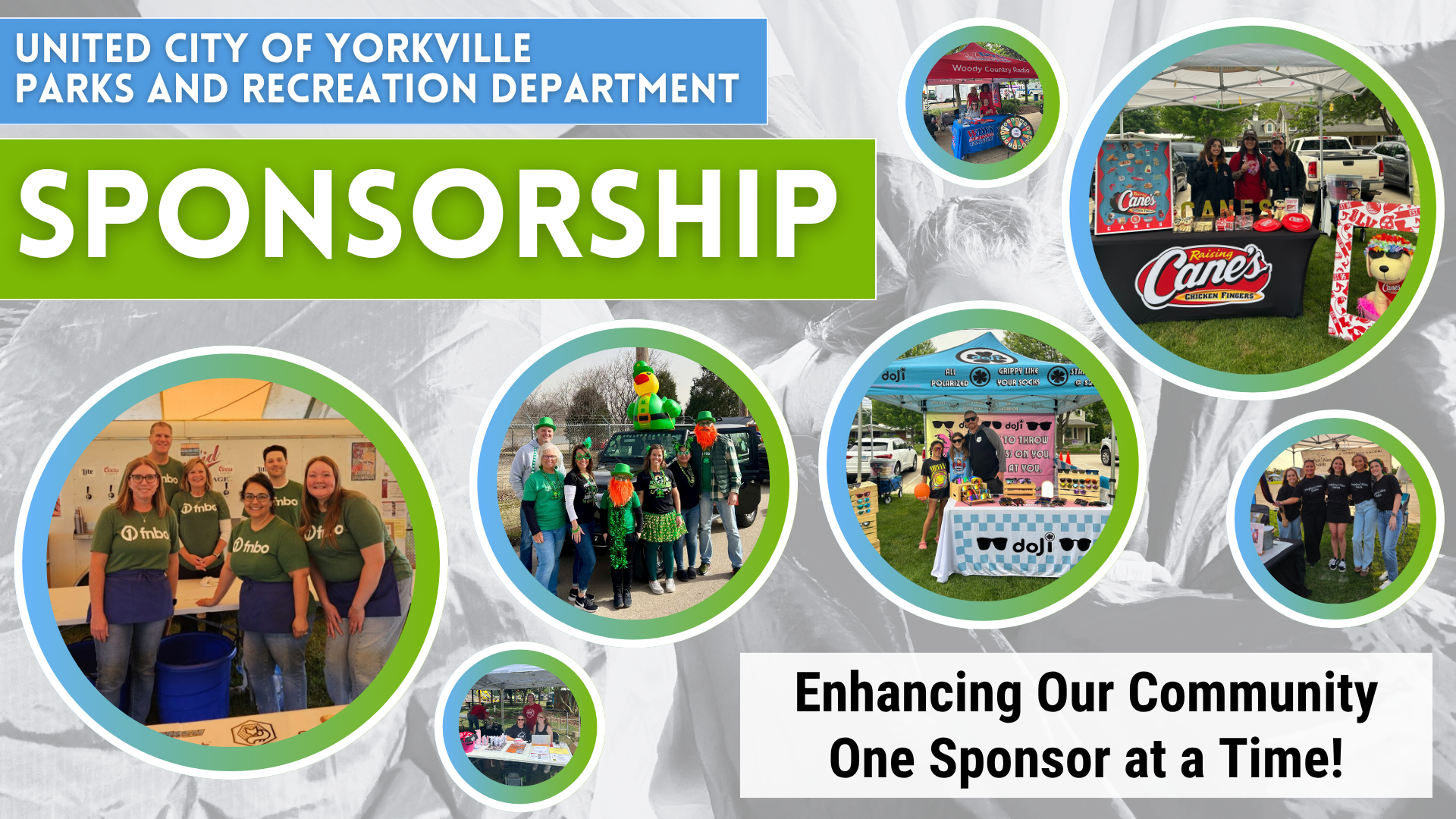 Sponsorship Website Header