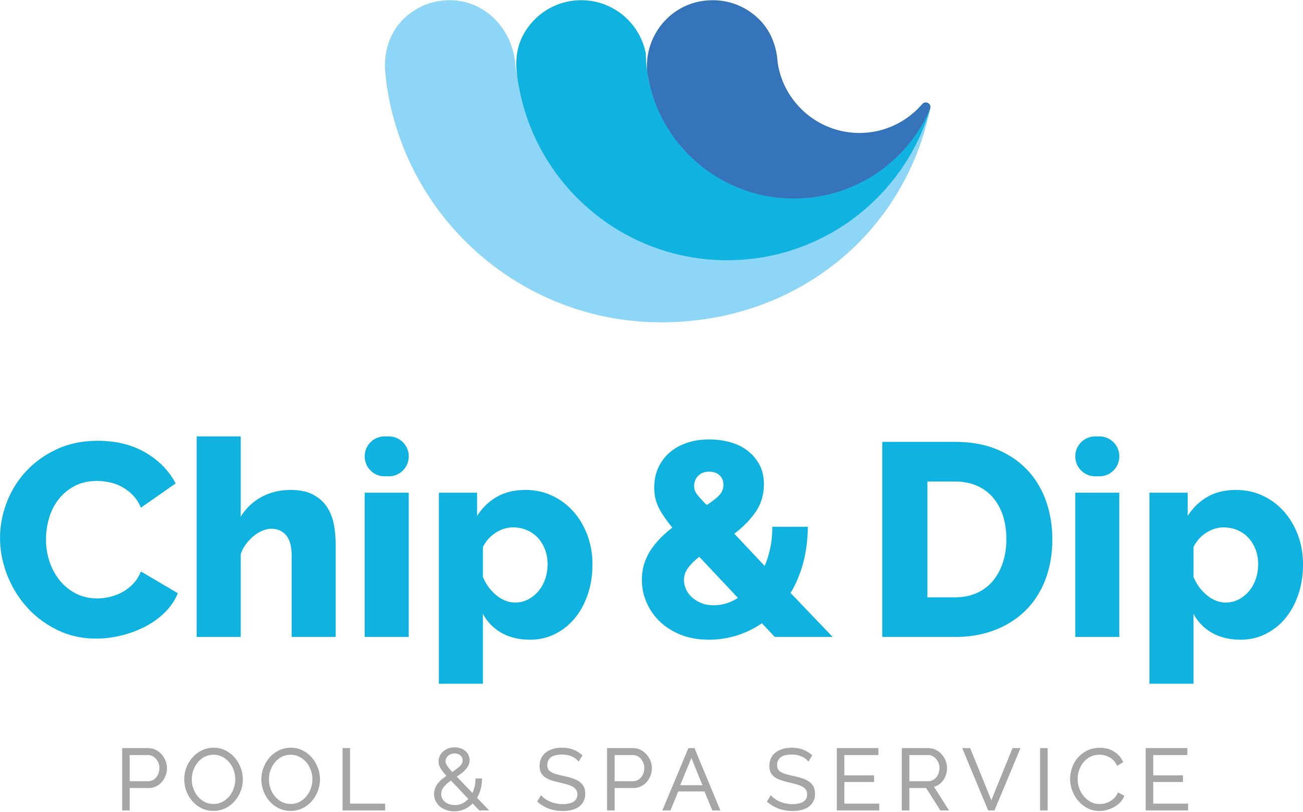 Chip & Dip Pool and Spa Services Logo