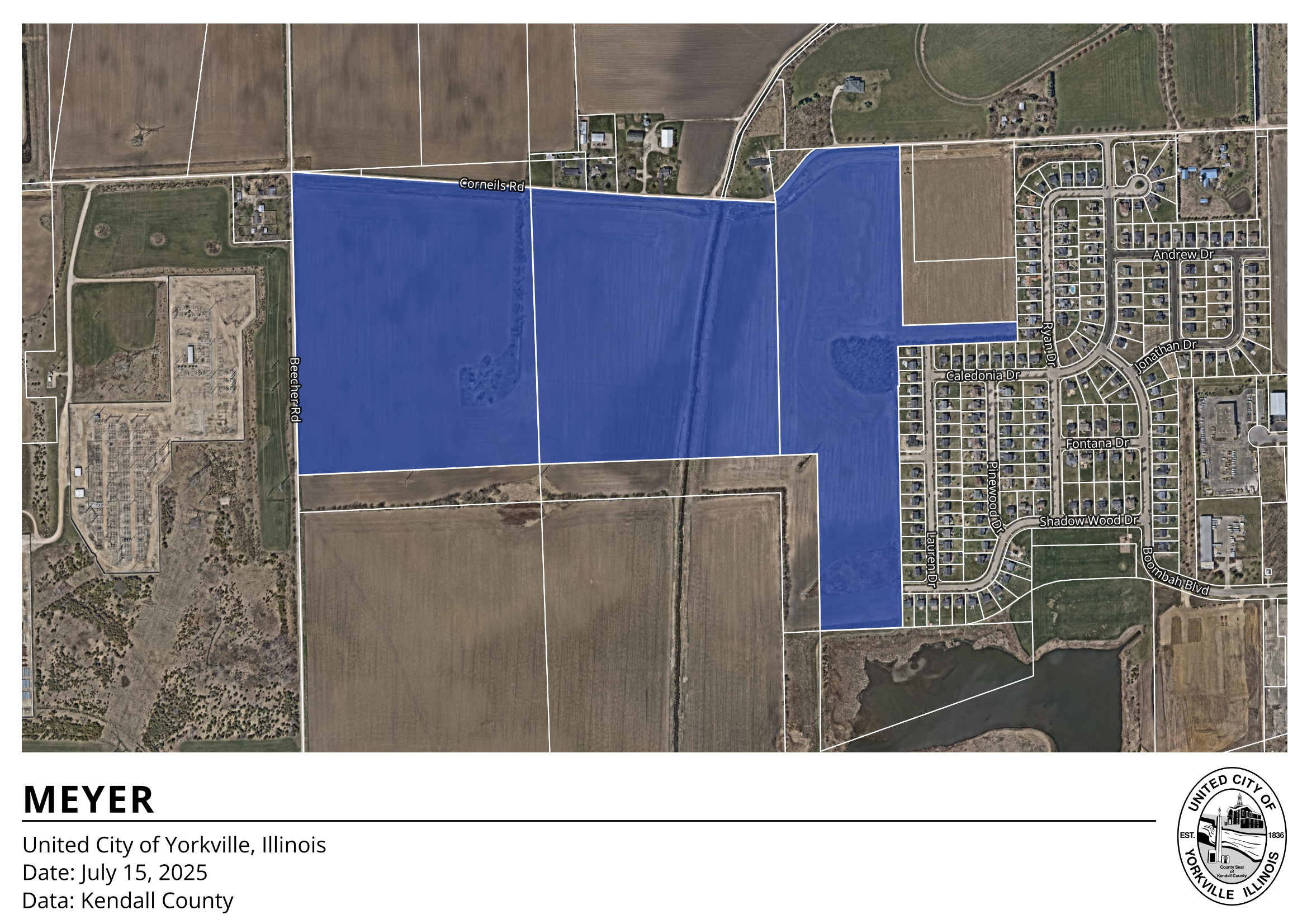 Meyer Location Map